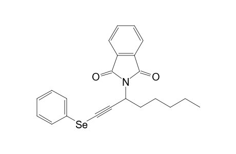 2-(1-phenylselanyloct-1-yn-3-yl)isoindole-1,3-dione