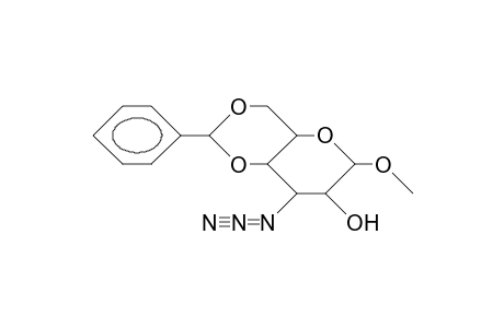 Methyl-4,6-D-benzylidene-3-azido-3-deoxy-A-D-altropyranoside