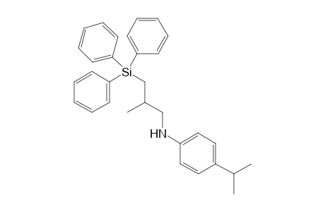 N-(2-Methyl-3-(triphenylsilyl)propyl)-4-isopropylaniline