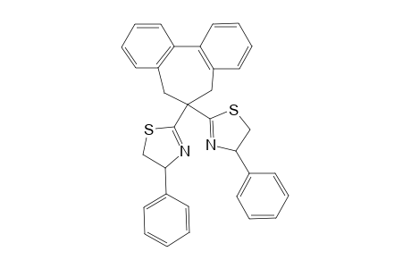 2,2'-(6,7-dihydro-5H-dibenzo[a,c][7]annulene-6,6-diyl)bis(4-phenyl-4,5-dihydrothiazole)