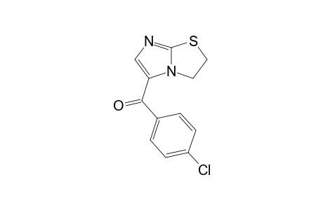 (4-chlorophenyl)-(2,3-dihydroimidazo[2,1-b]thiazol-5-yl)methanone