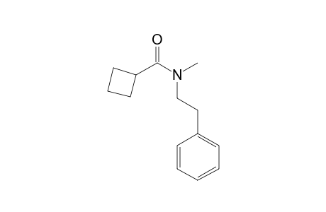 Cyclobutanecarboxamide, N-(2-phenylethyl)-N-methyl-