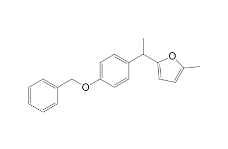 2-[1-(4-Benzyloxyphenyl)ethyl]-5-methylfuran