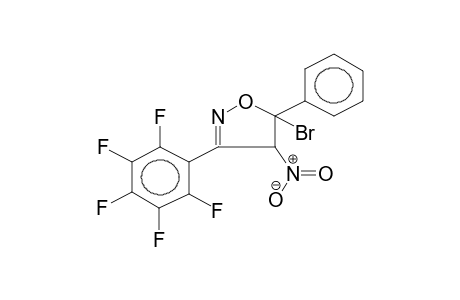 5-BROMO-4-NITRO-3-PENTAFLUOROPHENYL-5-PHENYL-2-ISOXAZOLINE