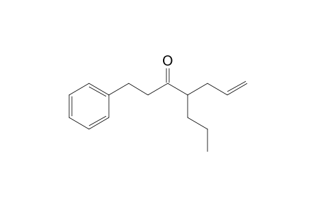 1-Phenyl-4-propylhept-6-en-3-one