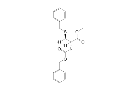METHYL-S-BENZYL-N-BENZYLOXYCARBONYL-(2S,3R)-[2,3-2H2]-CYSTEINATE