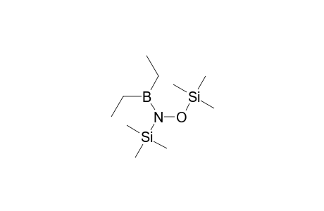 Boranamine, 1,1-diethyl-N-(trimethylsilyl)-N-[(trimethylsilyl)oxy]-