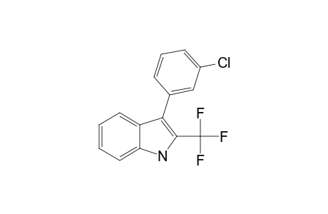 3-(3-CHLOROPHENYL)-2-(TRIFLUOROMETHYL)-INDOLE