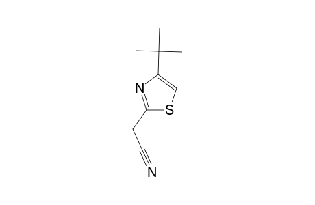 2-(4-tert-butyl-1,3-thiazol-2-yl)acetonitrile