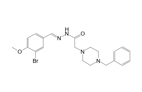 1-piperazineacetic acid, 4-(phenylmethyl)-, 2-[(E)-(3-bromo-4-methoxyphenyl)methylidene]hydrazide