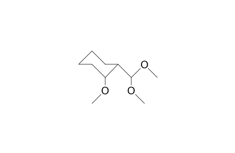 cis-2-Methoxy-1-dimethoxymethyl-cyclohexane