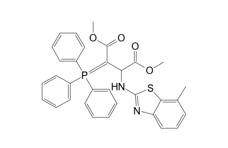 Dimethyl 7-Methyl-2-(1,3-benzothiazol-2-ylamino)-3-(triphenylphosphoranylidene)butanedioate