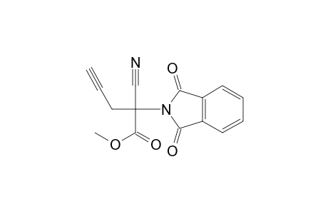 2H-Isoindole-2-acetic acid, .alpha.-cyano-1,3-dihydro-1,3-dioxo-.alpha.-2-propynyl-, methyl ester, (.+-.)-