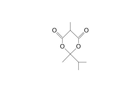 .alpha.-2,5-Dimethyl-2-isopropyl-4,6-dioxo-1,3-dioxane