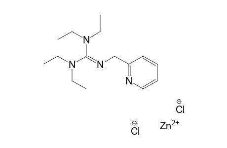 1,1,3,3-Tetraethyl-2-(2-pyridylmethyl)guanidine zinc(II) dichloride