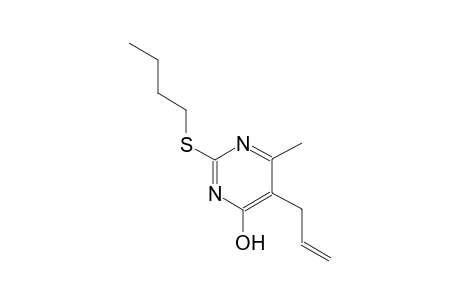 5-allyl-2-(butylsulfanyl)-6-methyl-4-pyrimidinol