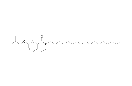 L-Isoleucine, N-isobutoxycarbonyl-, heptadecyl ester