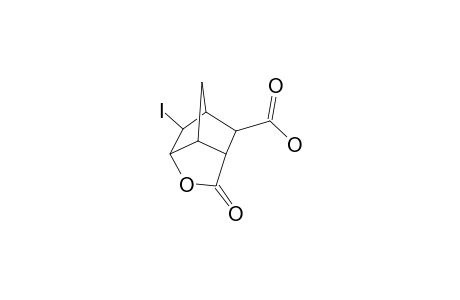 5-Iodo-6-hydroxybicyclo[2.2.1]heptane-2,3-dicarboxylic acid, 2,6-lactone