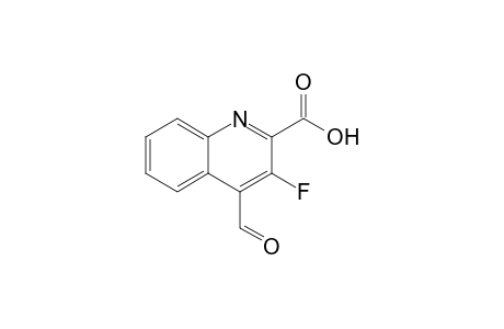 3-Fluoro-4-formylquinoline-2-carboxylic acid