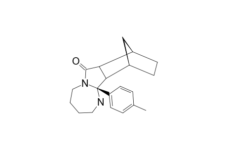 8,10-METHANO-11B-PARA-TOLYL-2,3,4,5,7A,8,9,10,11,11A-DECAHYDRO-[1.3]-DIAZEPINO-[2.3-A]-ISOINDOL-7-ONE