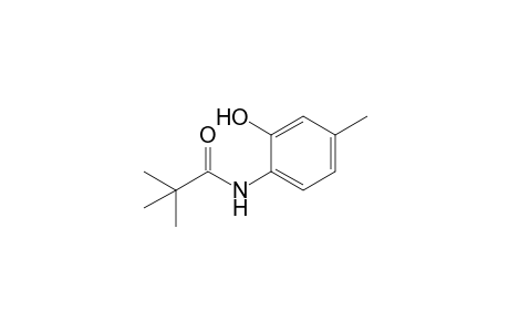 N-(2-hydroxy-4-methylphenyl)-2,2-dimethylpropanamide