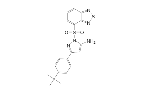 1H-pyrazol-5-amine, 1-(2,1,3-benzothiadiazol-4-ylsulfonyl)-3-[4-(1,1-dimethylethyl)phenyl]-