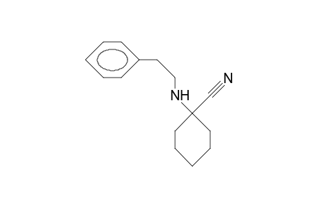 1-Phenethylamino-1-cyclohexanecarbonitrile