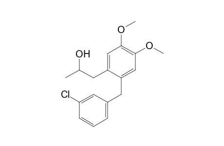 1-[2'-(3''-Chlorobenzyl)-4',5'-dimethoxyphenyl]-propan-2-ol