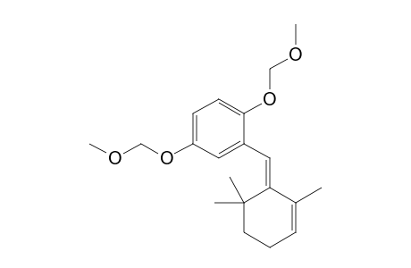 6-[2,5-Bis(methoxymethoxy)benzylidene]-1,5,5-trimethylcyclohexene