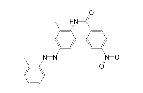 Benzamide, 4-nitro-N-[2-methyl-4-(2-tolylazo)phenyl]-