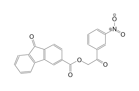 2-(3-nitrophenyl)-2-oxoethyl 9-oxo-9H-fluorene-3-carboxylate