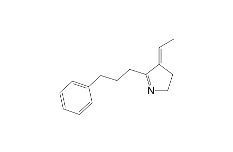 (E)-4-Ethylidene-5-(3-phenylpropyl)-3,4-dihydro-2H-pyrrole