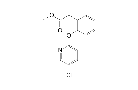 Benzeneacetic acid, 2-[(5-chloro-2-pyridinyl)oxy]-, methyl ester