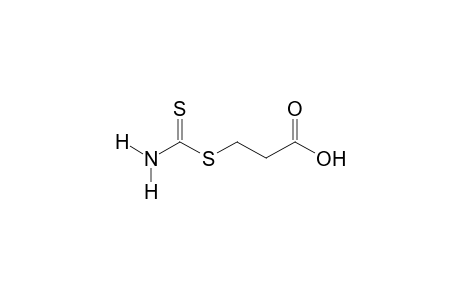 3-[(thiocarbamoyl)mercapto]propionic acid