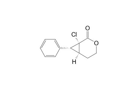 3-Oxabicyclo[4.1.0]heptan-2-one, 1-chloro-7-phenyl-, (1.alpha.,6.alpha.,7.alpha.)-