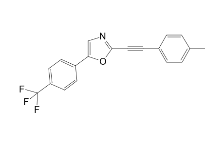 5-{4-(Trifluoromethyl)phenyl}-2-(p-tolylethynyl)oxazole