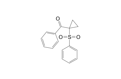 1-(Benzoyl)-1-(phenylsulfonyl)cyclopropane