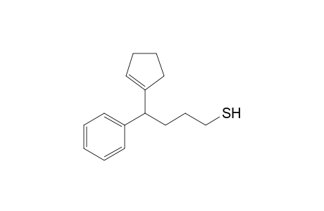 4-(1-Cyclopentenyl)-4-phenyl-1-butanethiol
