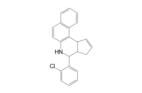 4-(2-Chloro-phenyl)-3a,4,5,11c-tetrahydro-3H-benzo[f]cyclopenta[c]quinoline