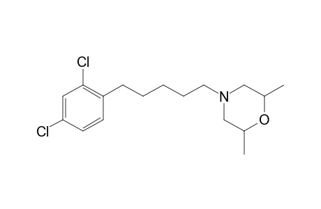 Morpholine, 4-[5-(2,4-dichlorophenyl)pentyl]-2,6-dimethyl-