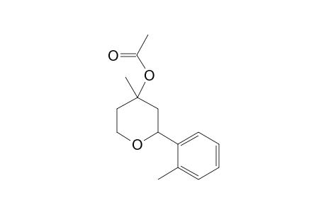 cis-[4-methyl-2-(o-tolyl)tetrahydropyran-4-yl] acetate