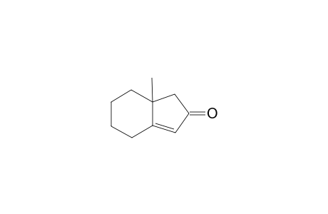 2H-Inden-2-one, 1,4,5,6,7,7a-hexahydro-7a-methyl-, (S)-