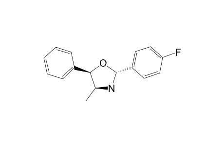 (2R,4S,5R)-2-(4-fluorophenyl)-4-methyl-5-phenyl-1,3-oxazolidine