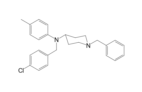 1-Benzyl-N-(4-chlorobenzyl)-N-(4-methylphenyl)-piperidin-4-amine