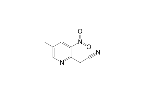 3-Nitro-5-methyl-2-cyanomethylpyridine