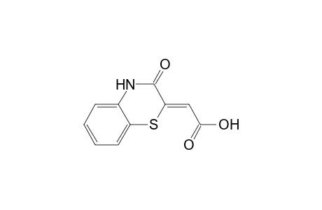 (2Z)-2-(3-keto-4H-1,4-benzothiazin-2-ylidene)acetic acid