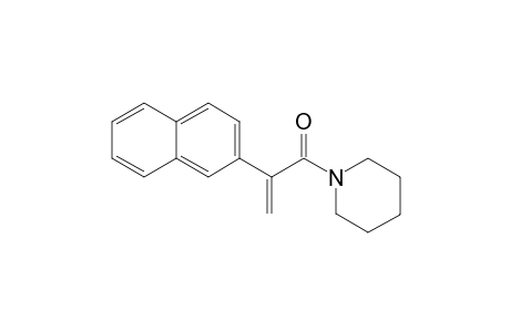 2-(2-Naphthyl)-1-piperidin-1-ylpropenone