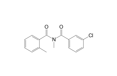 N-(3-chlorobenzoyl)-N,2-dimethyl-benzamide