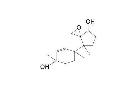 1-OXASPIRO[2.4]HEPTAN-4-OL, 7-(4-HYDROXY-1,4-DIMETHYL-2-CYCLOHEXEN-1-YL]-7-METHYL