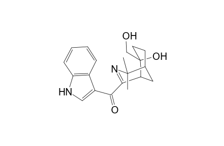(+)-11,12-Didehydro-17-hydroxy-17-hydroxymethyl-10-oxomakomakine